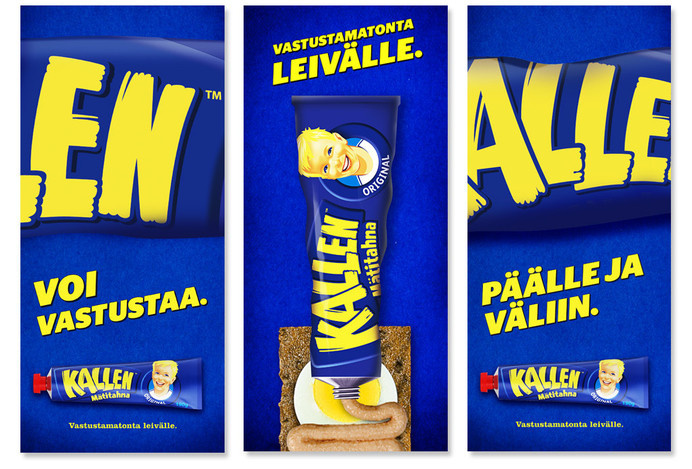 kallen mainokset #packaging #kallen #saatchi