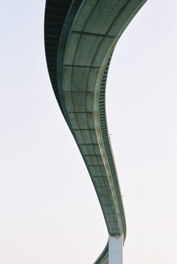 tracer bullets scratched scarlet lines across the sky. - decapitate animals #winding #bridge #road #photogrpahy