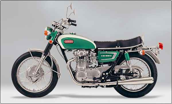 1970 Yamaha XS-1 motorcycle #motorcycle