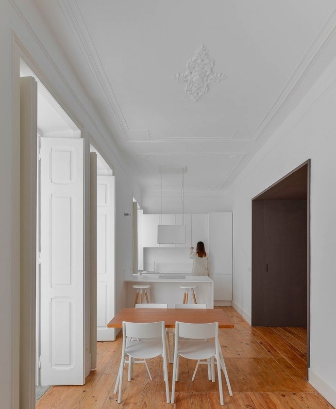 Casa Na Mouraria by José Andrade Rocha #interior #design #minimalism