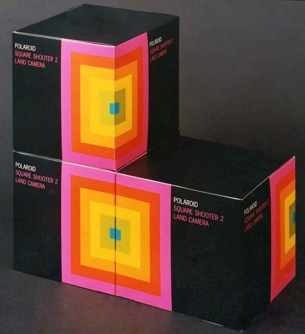 LandCameraSquareShooter2Stack #packaging #polariod