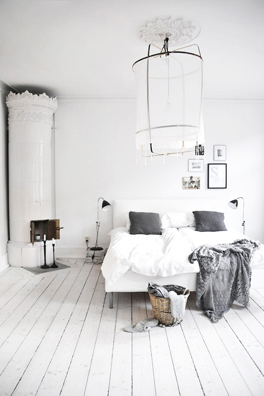 white bedroom #interior #design #decor #bedroom #deco #decoration