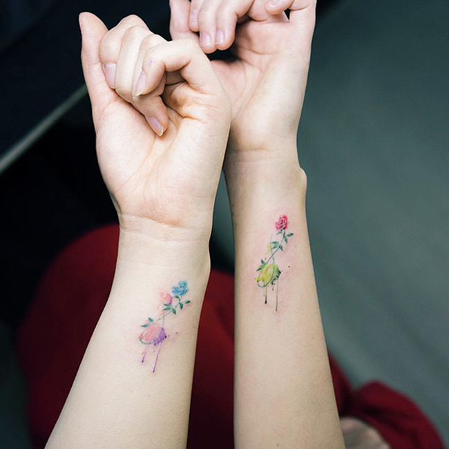 Tatted Up For Bestie!