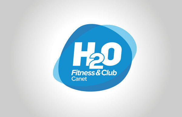 H2O Fitness&Club Gym on Behance #logo