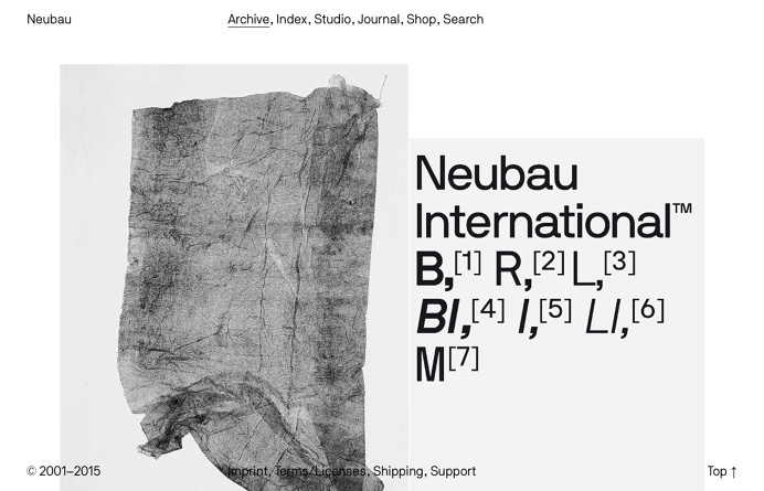 Neubau, inspiration N°494 published on The Gallery in date November 9th, 2015. #website