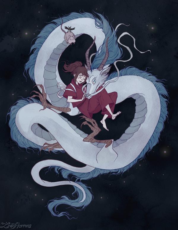 Spirited Away by IrenHorrors