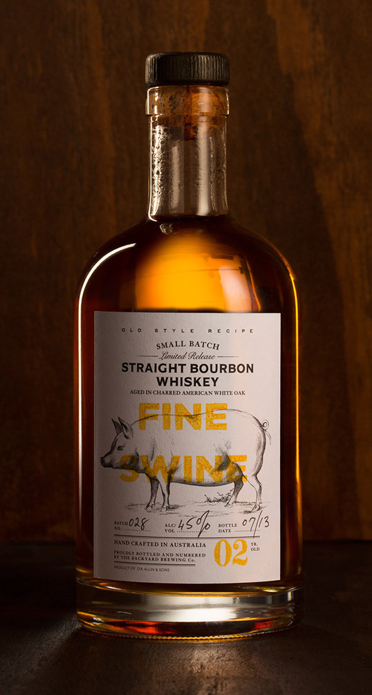 Fine Swine #Bourbon #Packaging