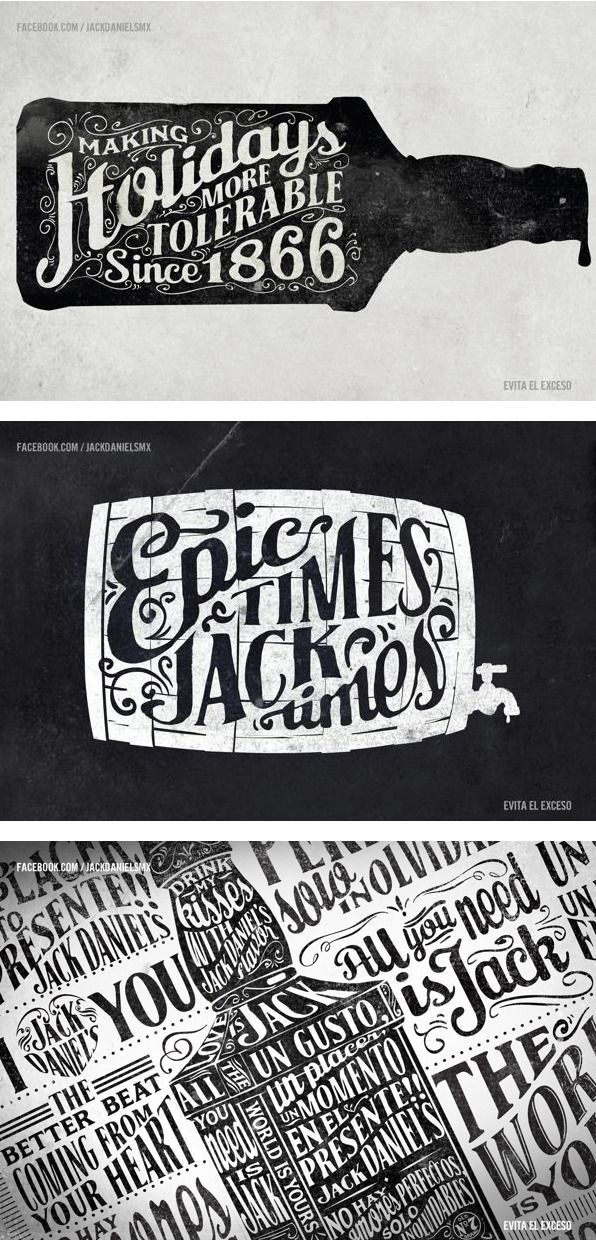 Jack Posters by Abraham García Sánchez #jack #lettering #hand #typography