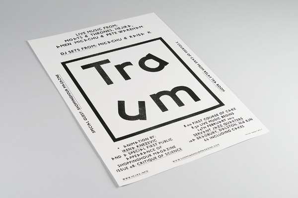 Shoppinghour at Traum, London, UK #woitportfolio #http