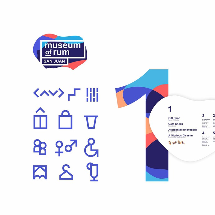 museum Wayfinding | Signage | Sign | Design | 朗姆酒品牌博物馆