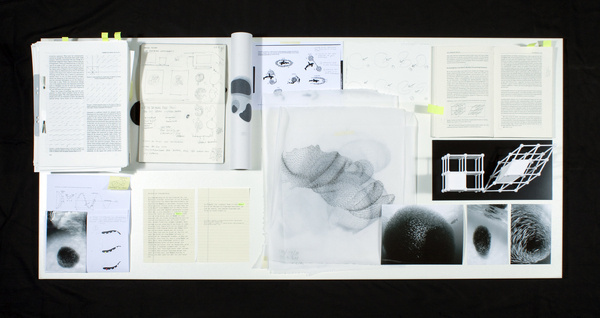 Jellitsch_Galerie3_BA_Kunstpreis_Tisch #ink #white #infographic #black #paper #and #arrow #table