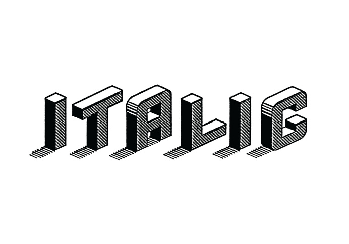 Italic #typography