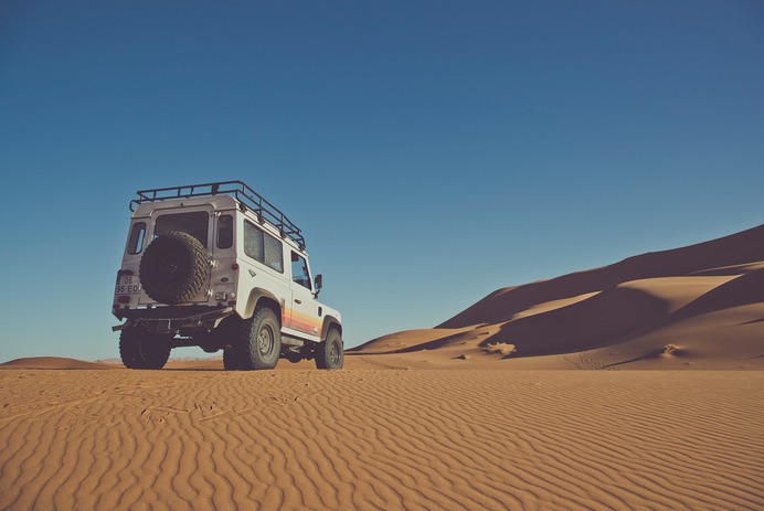 Vintage Land Rover Defender