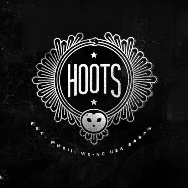 Hoots Beer Logo #beer #line #owl #branding #enclosure #identity #circle #work