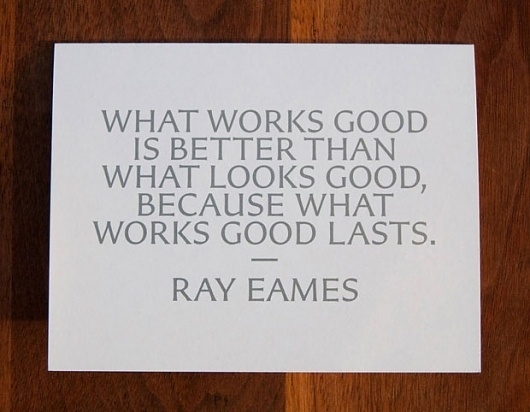 New Work: Art Directors Club Hall of Fame Gala | New at Pentagram | Pentagram #quote #pentagram #ray #eames