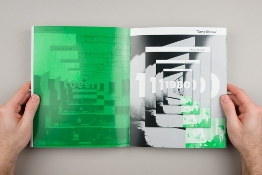 Project Projects — 2010 Whitney Biennial catalogue #whitney #biennial #design #catalogue #duotone