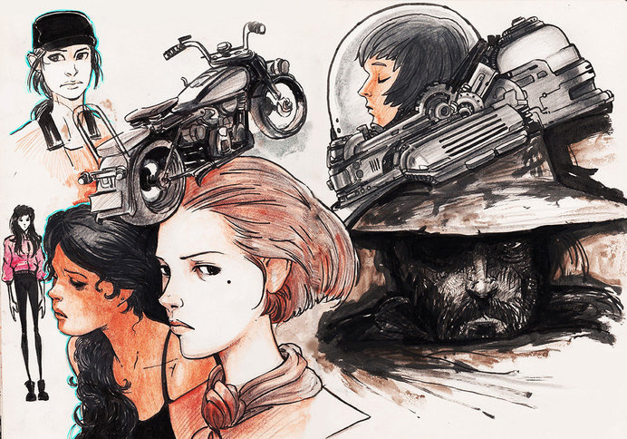 Creative Detailed Drawing Illustrations #drawing #illustrations