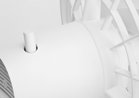 The Pencil-Sharpener-Ventilator on the Behance Network #sharpener #white #ventilator #world #design #nsel #mathias #mnoesel