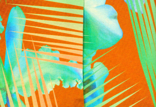 '80s tropical fabric