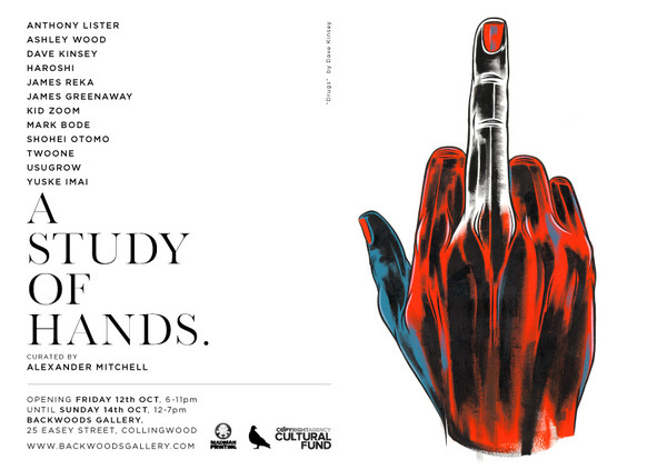 A STUDY OF HANDS EFLYER BACKWOODS #up #yours