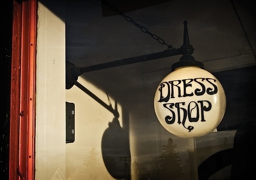 Dress Shop | Flickr - Photo Sharing! #nouveau #art #typography