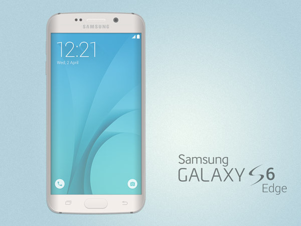 Galaxy S6 Edge Mockup