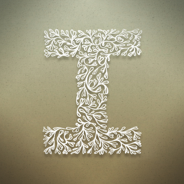Botanical Alphabet on Typography Served #type #lettering