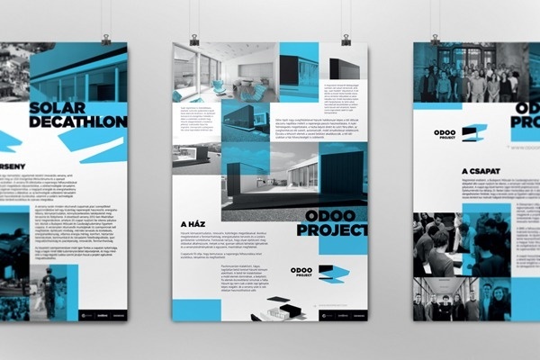 Odooproject Identity on Behance #poster