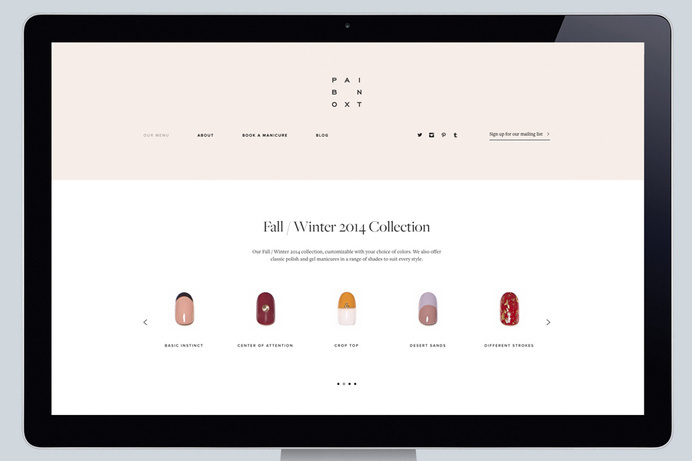 Lotta Nieminen | Paintbox #website #interactive #typography
