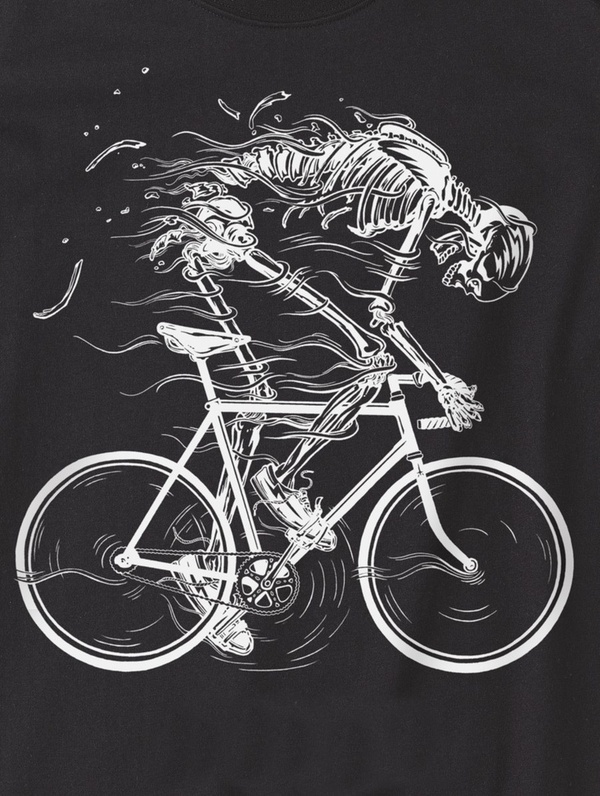 Zoom Photo #cyclist #skull #howies