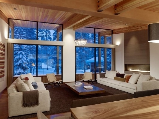 Wanken - Sugar Bowl Residence #interior #modern #design #wood #architecture #residence