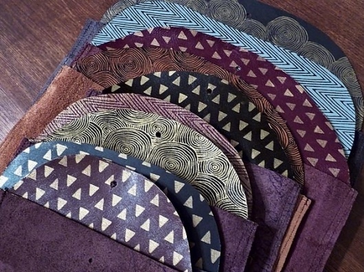 falconwright #pattern #leather