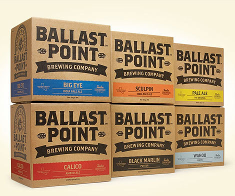 Ballast Point Cases #packaging #beer