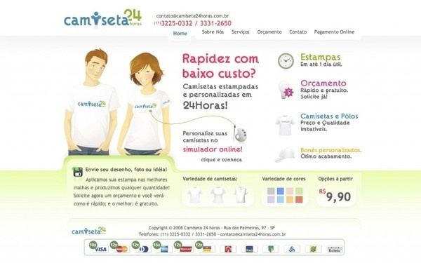 camisetas24horas #flash #webdesign #ui