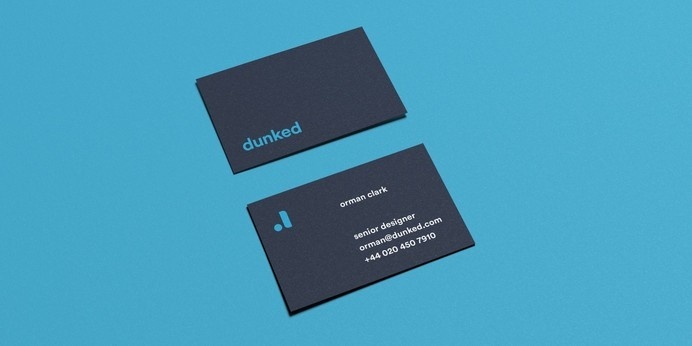 Dunked | Mast #card #print #business
