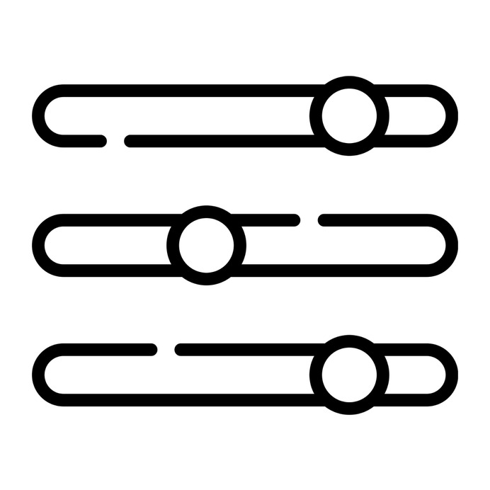 See more icon inspiration related to adjust, miscellaneous, levels, adjustment, controls, settings and interface on Flaticon.