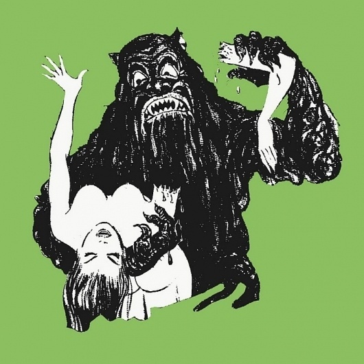 popculture's soup #blood #of #brides #illustration #boobs #poster #monster