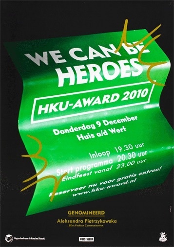HKU Award 2010 | wilfredtimo #design #graphic #poster