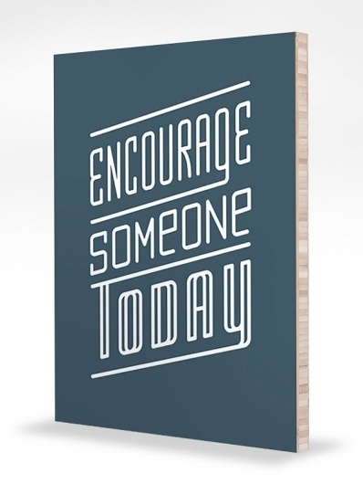 Dribbble - encourage_plywerk.jpg by Ryan Brinkerhoff #design #typography