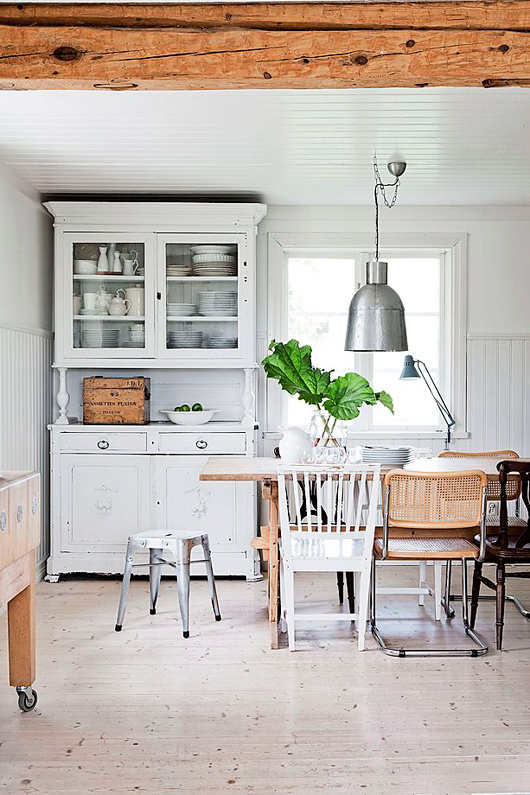 scandinavian white home kitchen #interior #design #decor #deco #decoration
