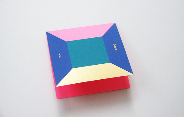 BLOW | Astrobrights Thank You Card #blow #ken #lo