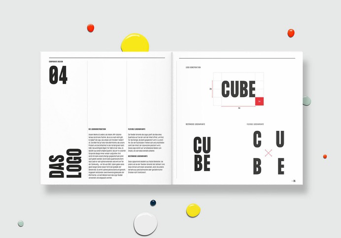CUBE - Mindsparkle Mag Chung-Yun Yoo designed the branding for CUBE. Going to the supermarket, walking to work, dancing in the club: We are constantly moving. #logo #packaging #identity #branding #design #color #photography #graphic #design #gallery #blog #project #mindsparkle #mag #beautiful #portfolio #designer