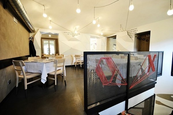 Artistic interior in Restaurant Pizzeria #artistic #pizzeria #decor #restaurant #art #pizza #decoration