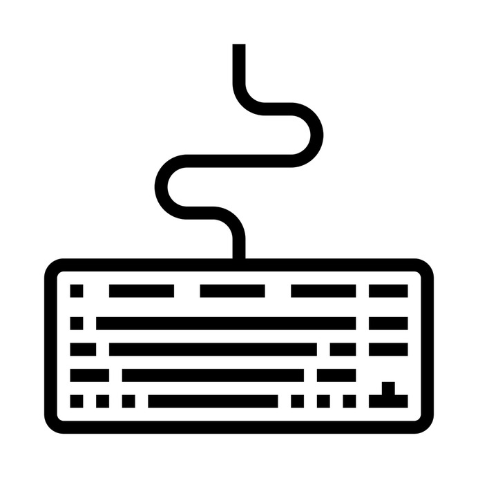 See more icon inspiration related to type, keyboard, electronics, computing, device, keys, multimedia, technology and computer on Flaticon.