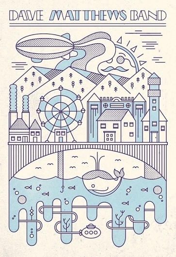 Dribbble - Pavlov_DMB_Detail.jpg by Pavlov Visuals #line #dave #illustration #pavlov #visuals #matthews