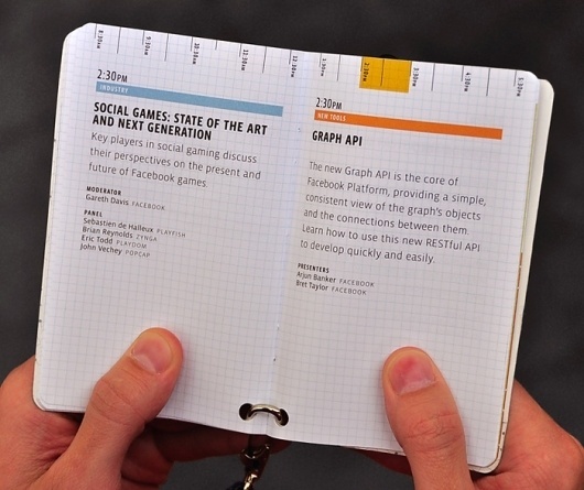 Fonts In Use – f8 Conference Badges #editorial