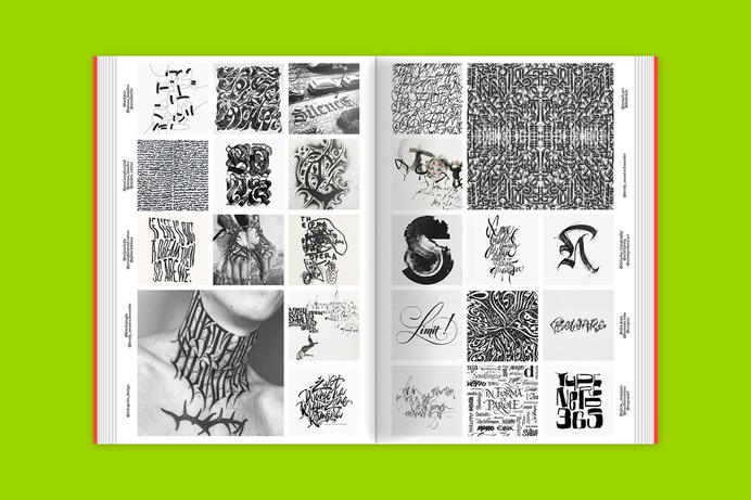Letters and typefaces not only transport information but also create a feeling and have a personality. Lettering takes this a step further—with its movement, artistic strokes, and variety, it has the potential to radiate a whole range of energies and tell stories of harmony and distortion, about positive and negative space. Words become drawings and pictures themselves.

Born out of the success of the concept of the Yearbook of Type, we have created a new book series: the Yearbook of Lettering. It presents a selection of lettering artwork created all over the world—from traditional calligraphy and hand lettering, street art and graffiti, to 3D digital lettering, showcasing the vibrant and wide range of different styles and techniques. 

The book offers an overview of high-quality handcrafted typographic art and can help clients source the right artist for a project. It serves as a source of inspiration not only for people in the design world but also displays the contemporary world of lettering and the many different styles available—giving lettering, calligraphy, brush lettering, blackletter, hand lettering, graffiti artists, and more the platform, appreciation, and recognition they deserve.

Lettering art from all over the world—135 artists, 8 ambassadors, 35 countries!