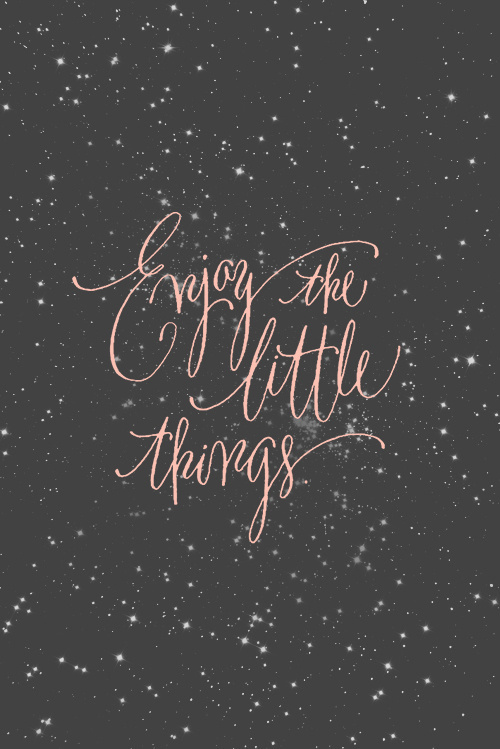 Enjoy little things #quote #quotes
