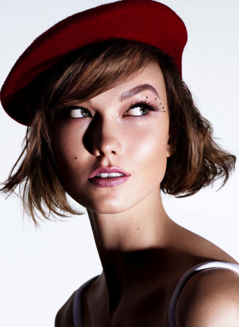 Karlie Kloss by Miguel Reveriego for The Sunday Times Style #model #girl #photography #portrait #fashion
