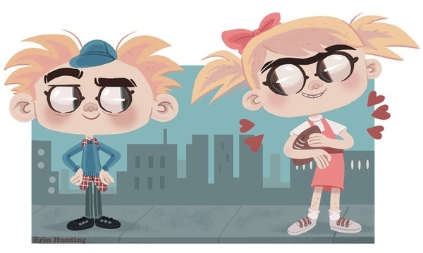 Hey_arnold #her #cartoon #illustration #arnold